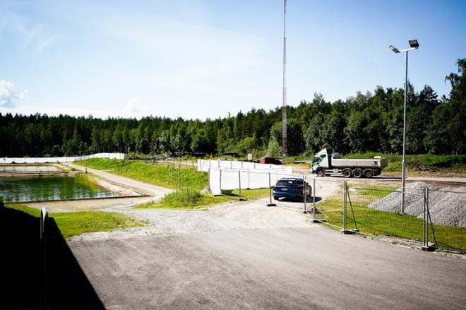 Vaasan vesilaitoksen työmaa käynnistyi aikaisemmin tällä viikolla. KUVAT: SAMPPA TOIVONEN