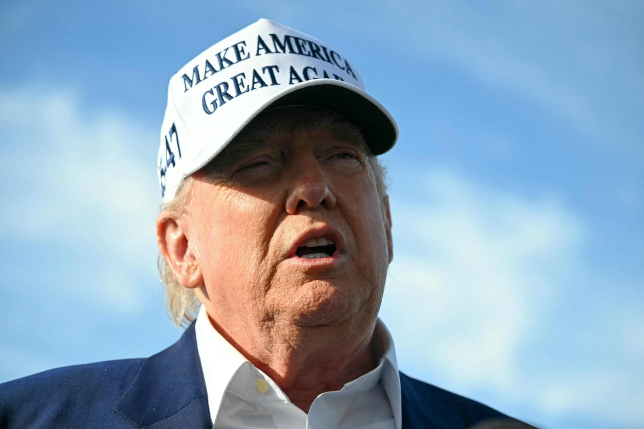 Yhdysvallat ja Iran ovat viime viikkoina neuvotelleet viisi kertaa Iranin ydinohjelmasta. Arkistokuvassa Yhdysvaltain presidentti Donald Trump. LEHTIKUVA/AFP