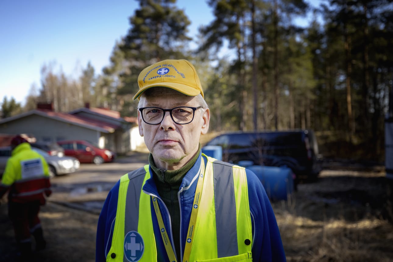 Vapepa-johtaja Jarmo Ojajärvi muistutti etsintöihin osallistuville, että henkistä tukea on tarjolla, jos siihen on tarvetta.