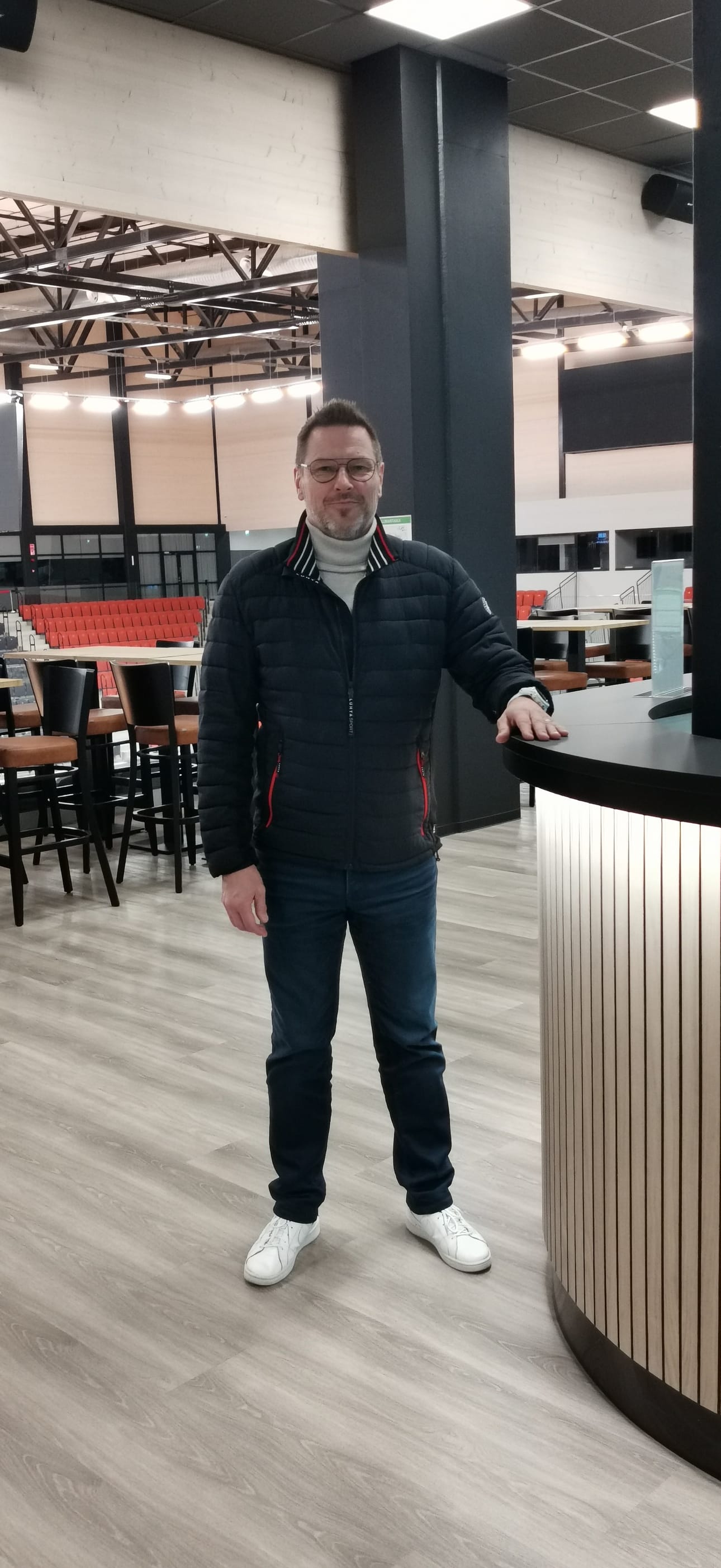 Mika Rinne tarttuu innolla uuteen tehtäväänsä.