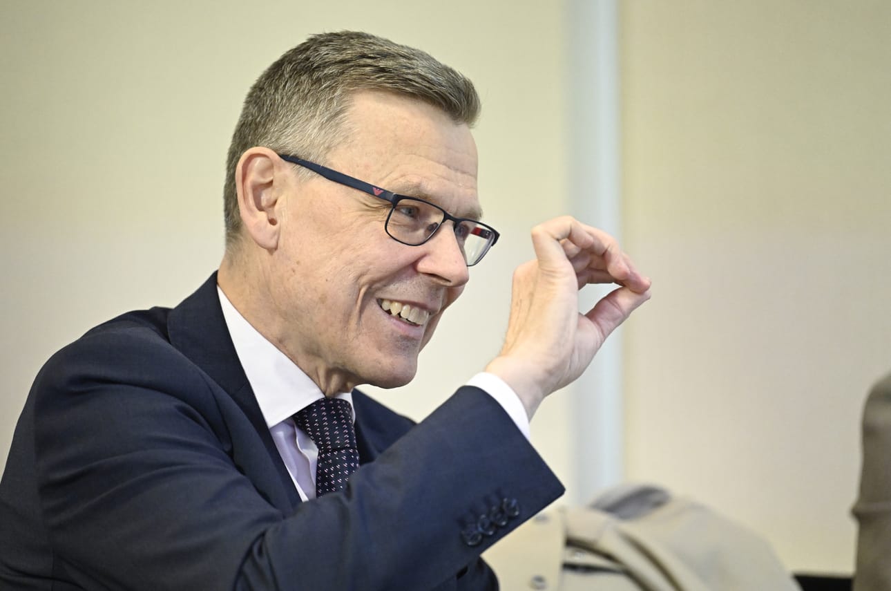 Valtiovarainministeriön ylijohtaja, osastopäällikkö Mikko Spolander kertoi talousennusteesta torstaina aamupäivällä.