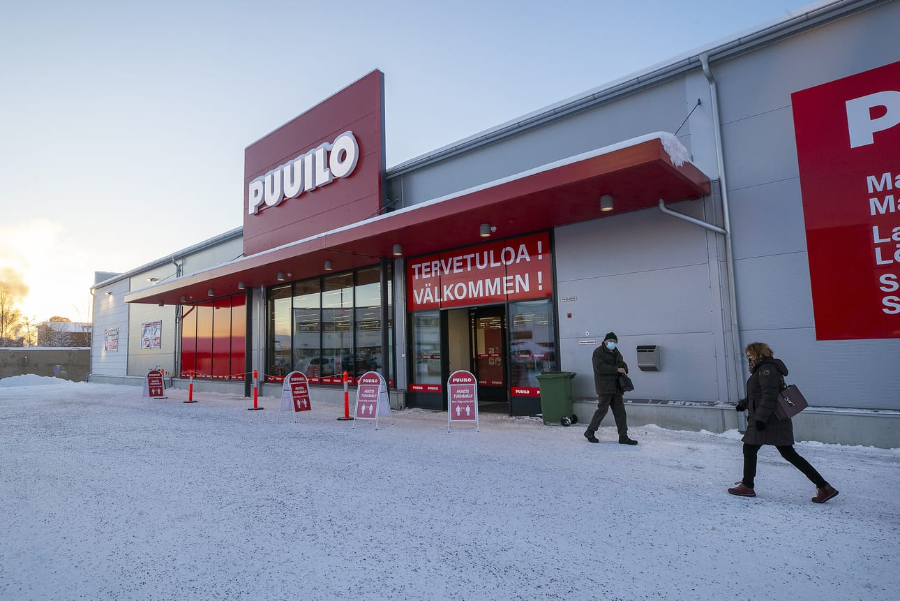 Puuilo tulee Kurikan Magneettiin. Arkistokuvassa Vaasan myymälä.