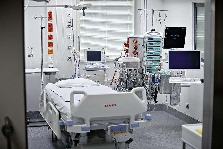 Seinäjoen keskussairaalassa oli perjantaiaamuna yksitoista koronapotilasta erikoissairaanhoidon eri osastoilla, kun taas tehohoidossa oli yksi yksittäinen potilas. Arkistokuva.