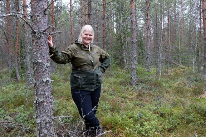 Kotkalaislähtöiselle Aino Kalliolle oli selvää muuttaa Jurvaan, kun työtä löytyi täältä. KUVAT: JARMO PANULA