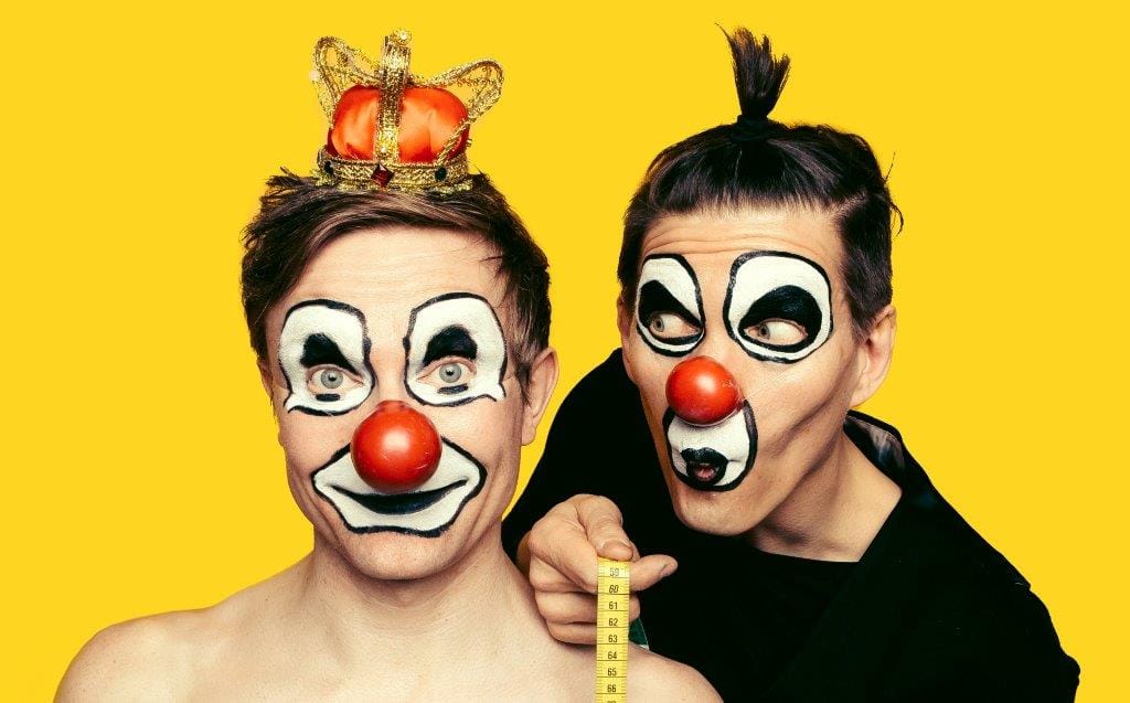 Red Nose Company eli Timo Ruuskanen ja Tuukka Vasama.