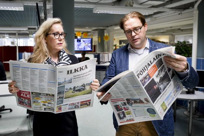 Ilkka ja Pohjalainen saavat niitit selkäänsä ensi keväänä