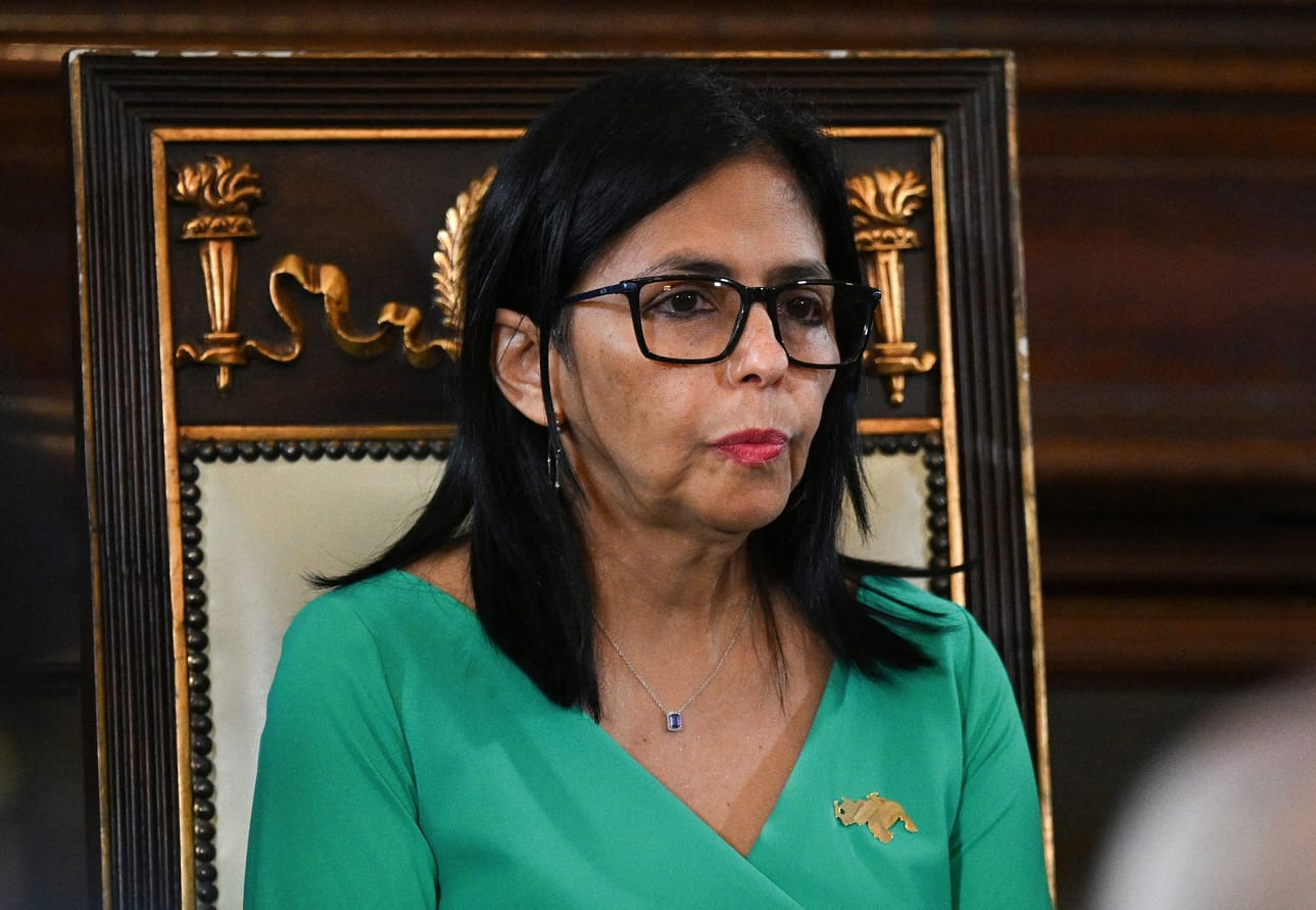 Venezuelan väliaikaisen presidentti Delcy Rodriguez.