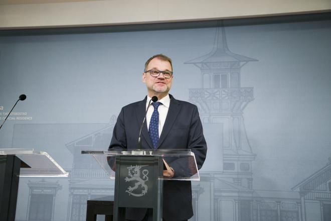 Pääministeri Sipilä isännöi tänään Kesärannassa useita eurooppalaisia pääministereitä ja EU-johtajia, jotka ovat saapuneet Suomeen Euroopan kansanpuolueen puoluekokoukseen. KUVA: Arttu Laitala