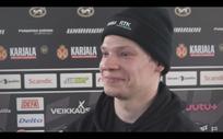 Kärppien Aaltonen: "Viisi maalia ja kolme pistettä kyllä lämmittää"