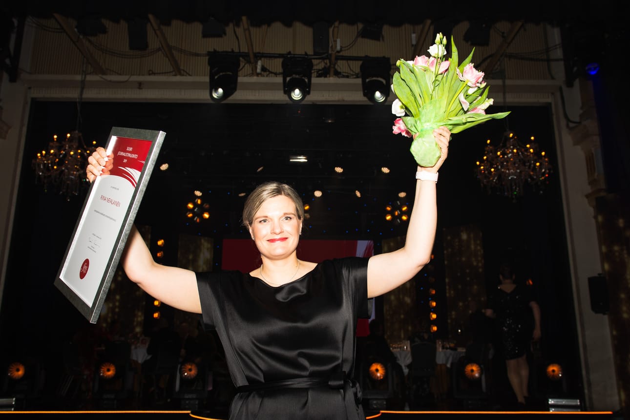 Aamulehden toimituspäällikkö Riina Nevalainen on valittu vuoden journalistiseksi pomoksi.