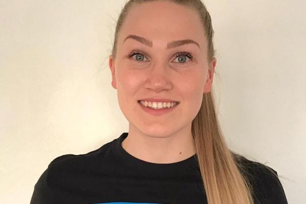 Venla Hyttinen vahvistaa Nurmon Jymy Volleyta. KUVA: NURMON JYMY VOLLEY