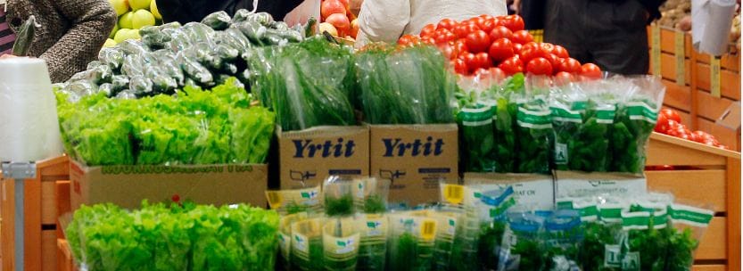 Vihannekset kallistuivat eniten.