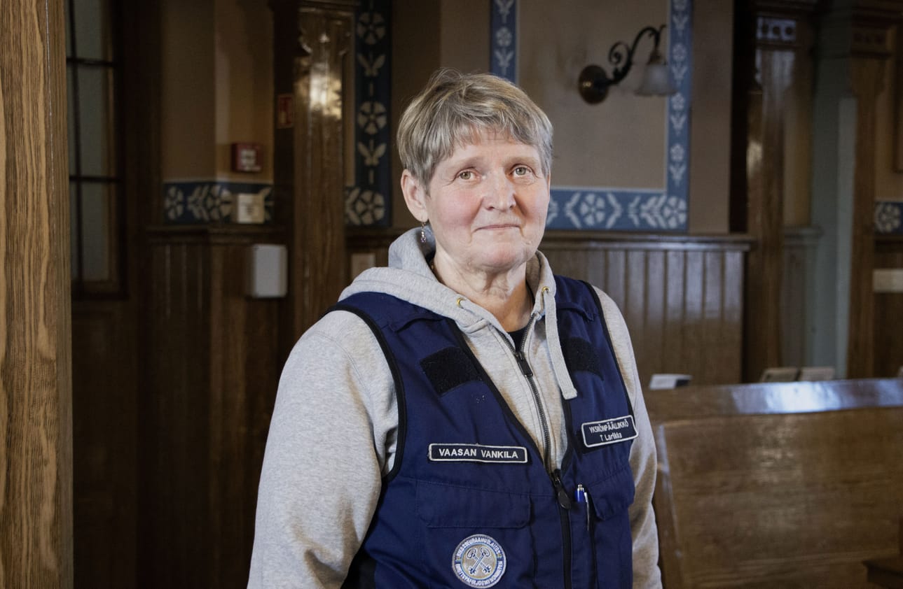 – Niin metsä vastaa kuin sinne huudetaan, Vaasan vankilan johtaja Tiina Larikka sanoo.