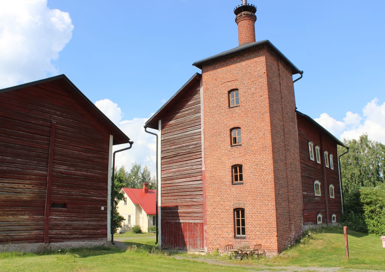 Kaupan kohde eli vanha Turha-olutpanimo sijaitsee Kristiinan Itäpuolella.