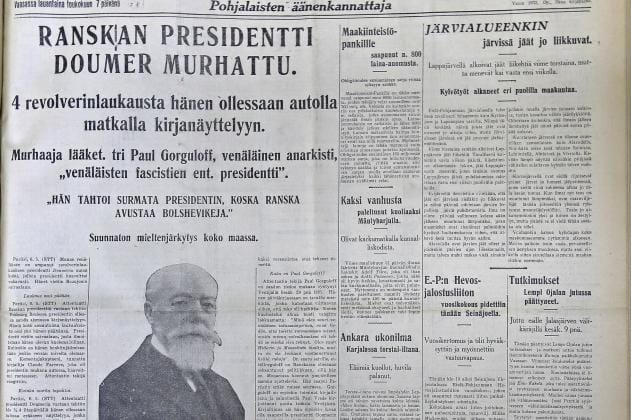 ”Suunnaton mielten järkytys” ravisutti Ranskaa toukokuussa 1932. Silloin Ranska oli Euroopan vakaa napa, kun taas naapurimaa Saksan oikeistolainen liikehdintä aiheutti huolta ja toisaalta nosti toiveita.