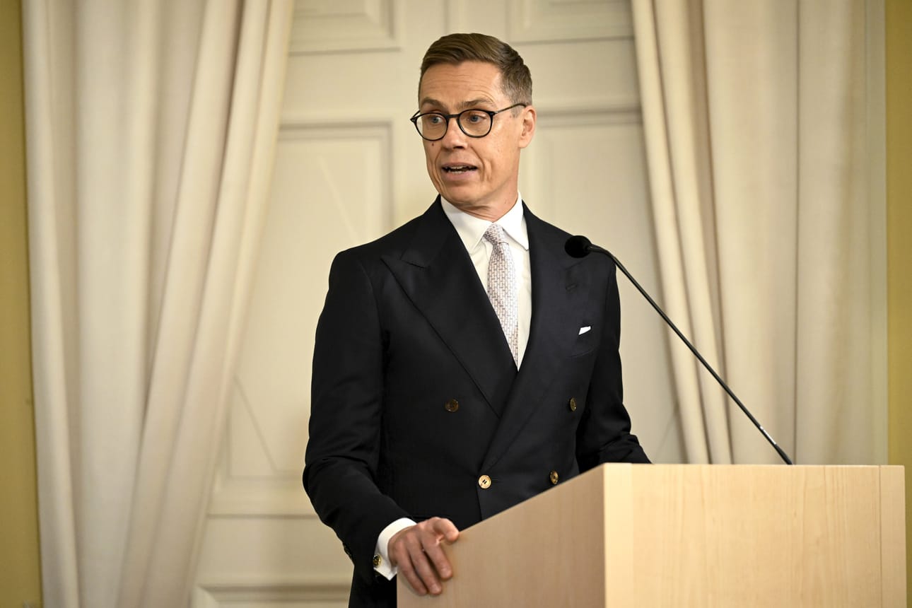 Presidentti Alexander Stubb osallistuu Suomen ensimmäisen Yhdysvalloista tilatun F-35-hävittäjän julkistustilaisuuteen.