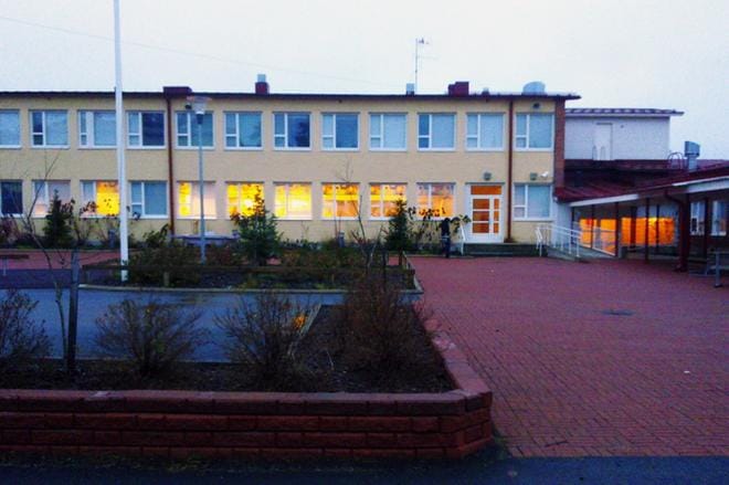 Taimelan koululle annetaan ohjeet etäopetukseen siirtymisestä, mikäli tartuntatilanne pahenee. ARKISTOKUVA