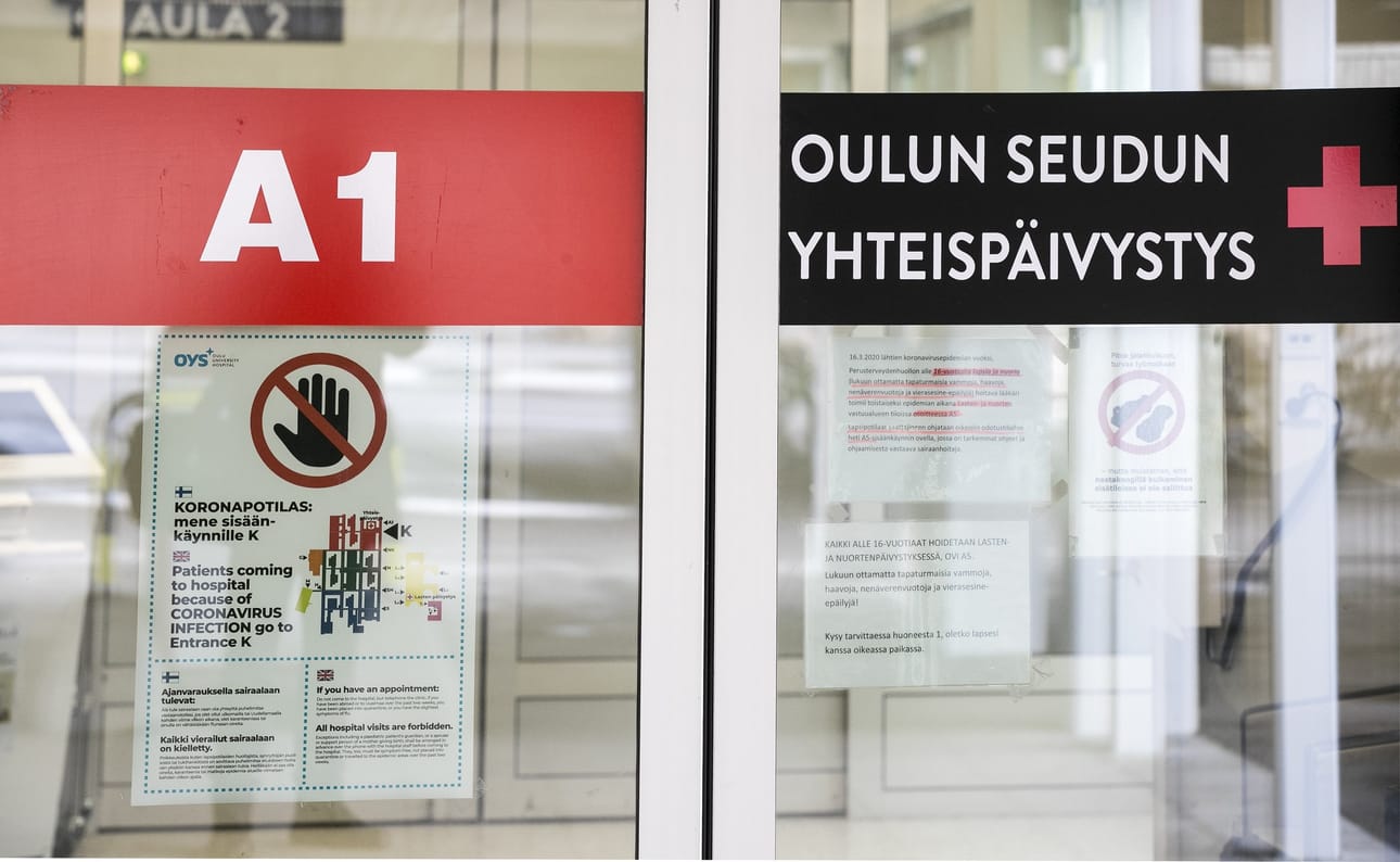 Koronapotilaat hoidetaan OYSissa muista potilaista erillään.