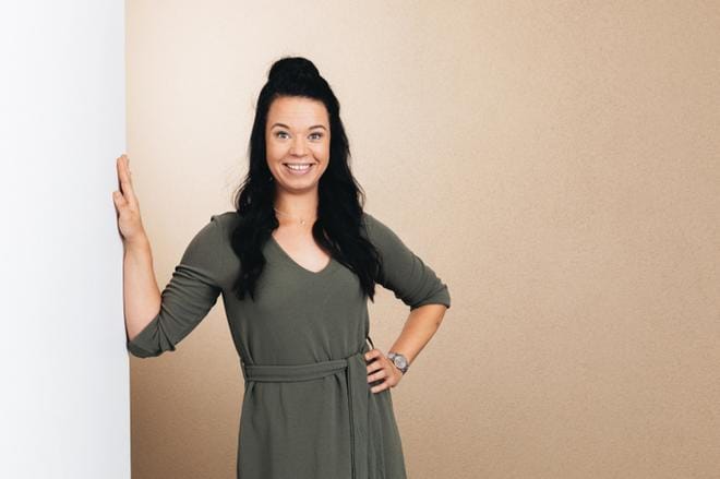 Jenni Parpala on palkittu siivousalan yrittäjä.