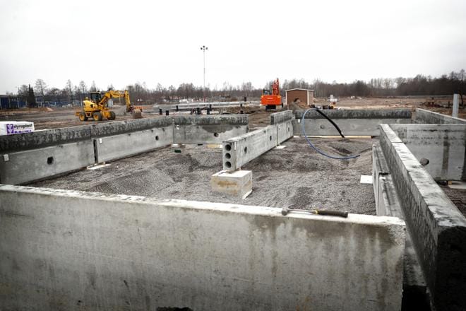 Rakennusalan työehtosopimukset katkesivat helmikuussa. Sekä työnantaja- että palkansaajapuoli ovat ilmoittaneet työtaisteluista. KUVA: Kari Mankonen, arkisto