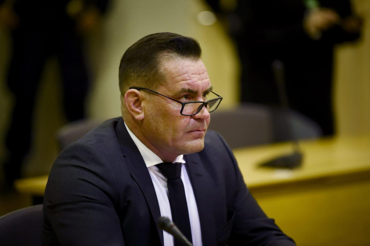 Oikeudenkäyntiavustajalautakunta määräsi Ilkka Ukkosen luvan peruutettavaksi syksyllä 2020. Ukkonen on esimerkiksi edustanut rikollisryhmä United Brotherhoodia sen lakkauttamista koskeneissa oikeudenkäynneissä. LEHTIKUVA / Antti Aimo-Koivisto
