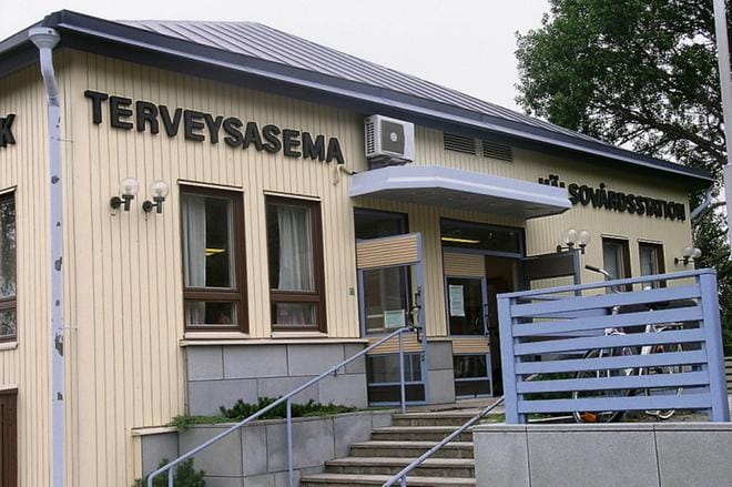 Kaskisten terveysasemalla on ollut kosteusvaurioita jo pitkään.KUVA: PIA BYSKATA