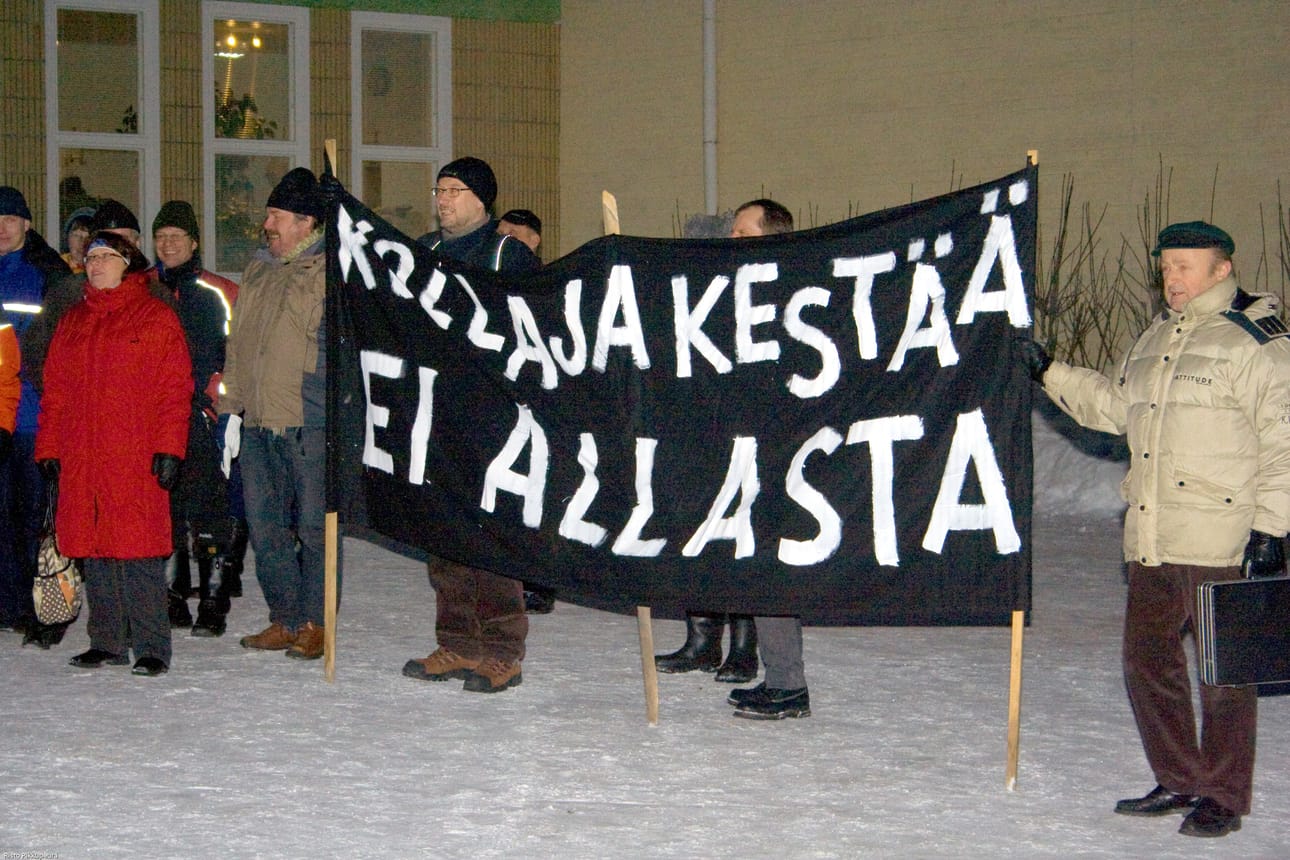 Kollajan hanke herättää ristiriitaisia tunteita.
