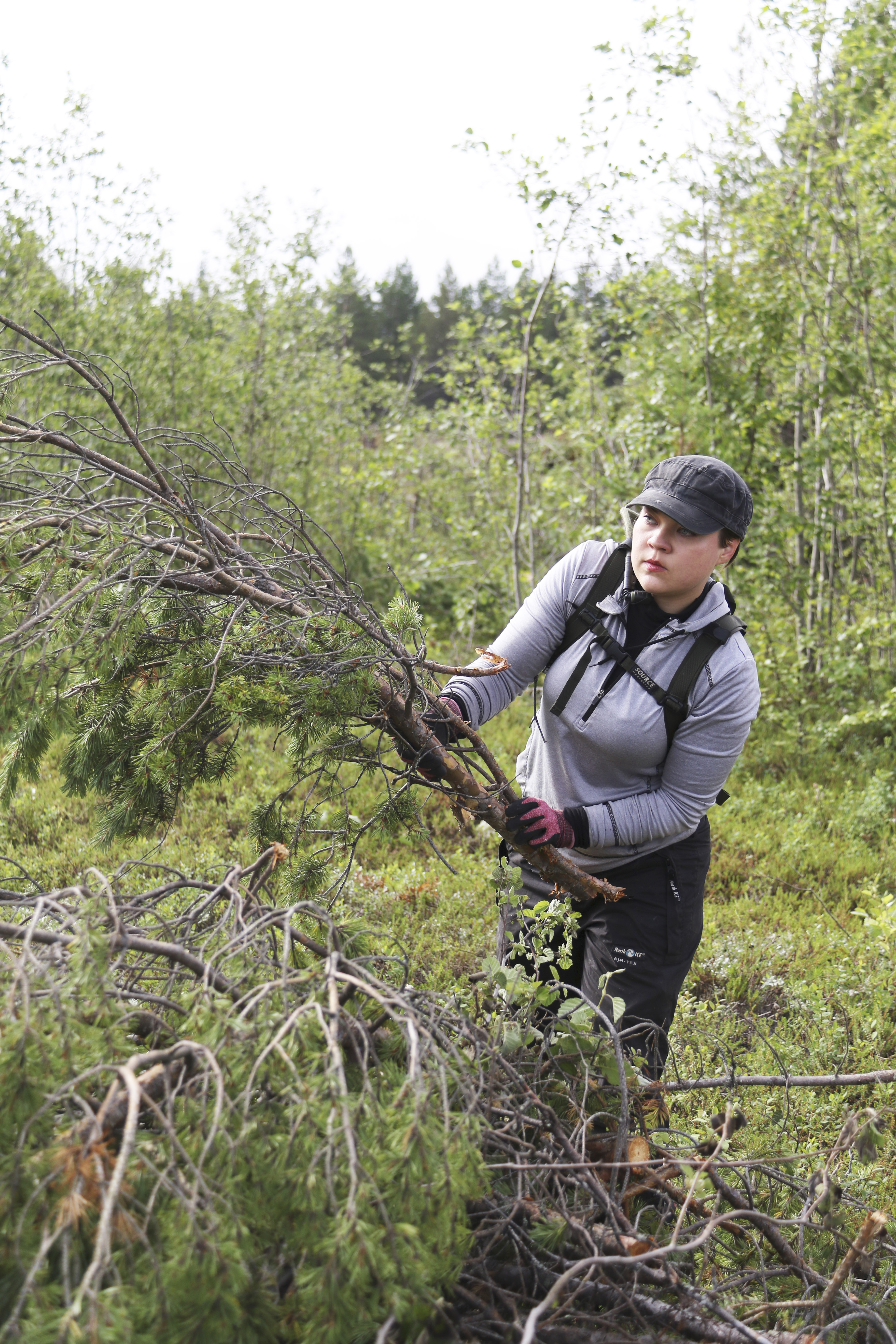 Senja Rissanen on yksi WWF:n leirin talkoolaisista.