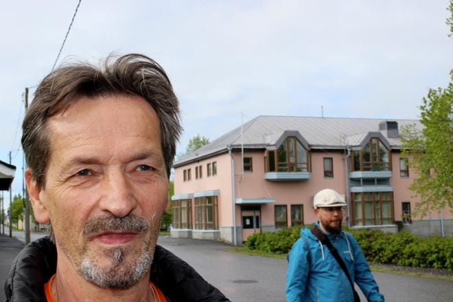 Kaskislaisen Asko Viitasen mielestä hänen kotikaupunkinsa liittäminen Närpiöön tuntuisi hullunkuriselta. KUVA: TAUNO RIIHILUOMA