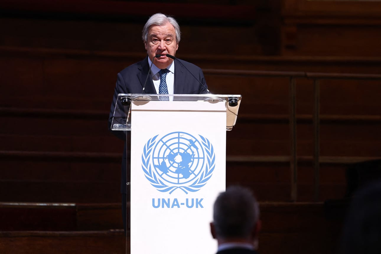 YK:n pääsihteeri Antonio Guterres on huolissaan järjestön toiminnan rahoituksesta.