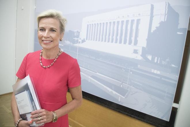 Pia Kauman (kok.) mukaan terroristijärjestön toimintaan osallistumisen kriminalisointi olisi ennaltaehkäisevää toimintaa. KUVA: Mauri Ratilainen
