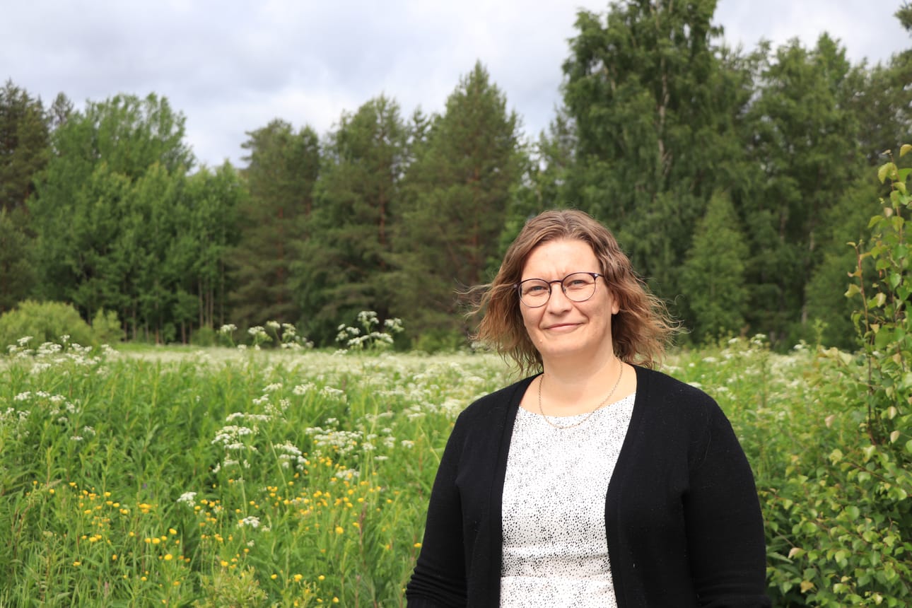 Lamukiskan omistaja Riikka Manninen on kotoisin kioskin lähikylältä Saviselältä.
