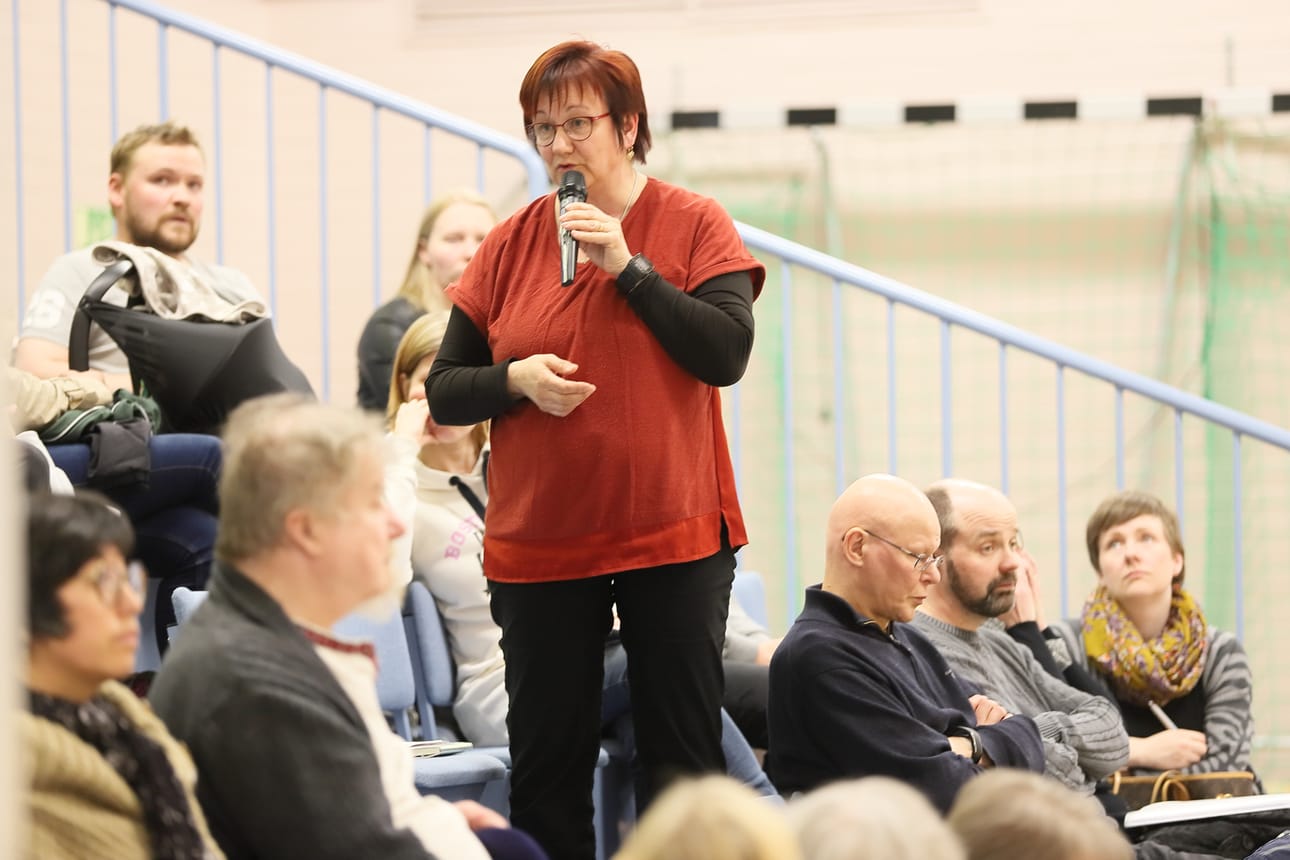 Päivi Eskolan mukaan kuntalaisten mielipiteet ovat arvokasta tietoa päätösten pohjaksi.