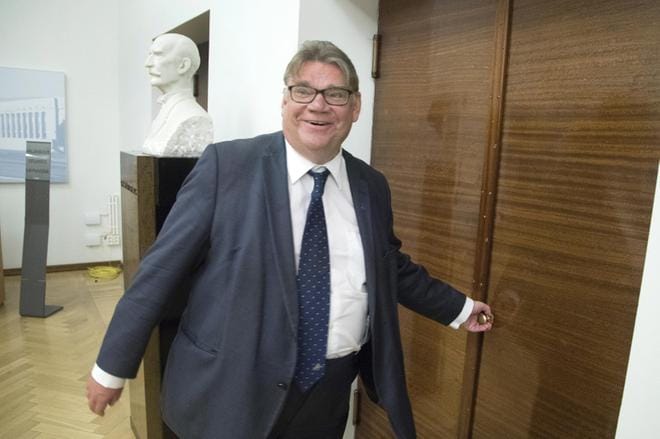 Ulkoministeri Timo Soini pitää mahdollisena, että hän pyrkii eduskuntaan vuonna 2019. KUVA: Mauri Ratilainen