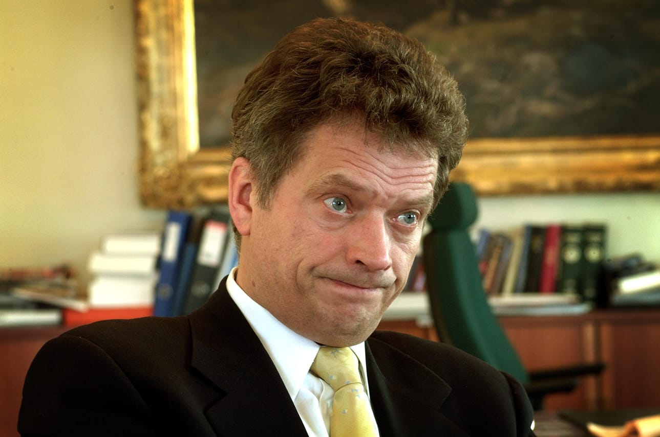Sauli Niinistö toimi valtiovarainministerinä vuosina 1996–2003. Kuva on vuodelta 2001.
