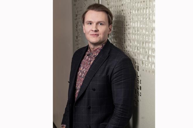 Ville Vihla tulee Kauhavan koulukeskuksen uudeksi rehtoriksi. KUVA: MIKAELA HOLMBERG