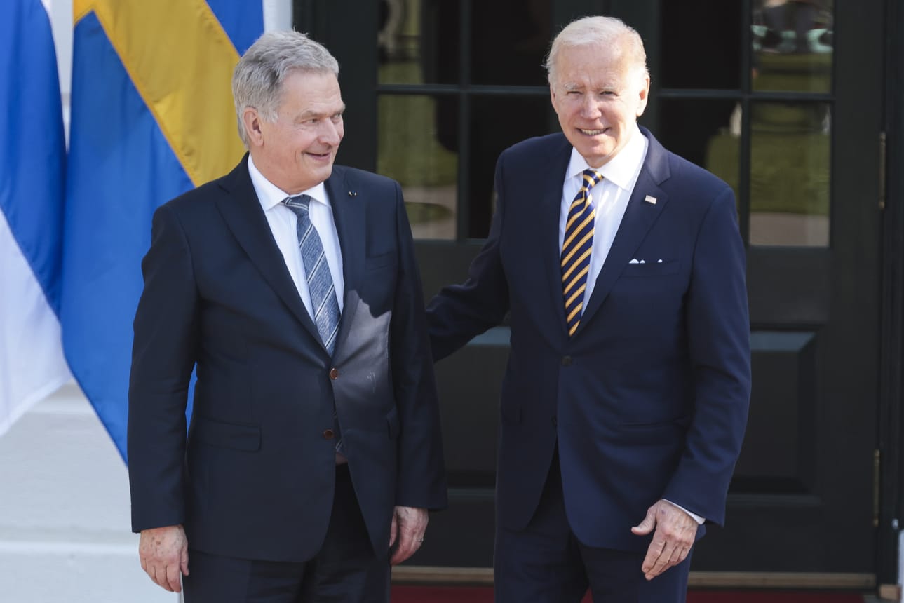 Presidentti Sauli Niinistö tapasi Yhdysvaltain presidentti Joe Bidenin torstaina Washingtonissa.