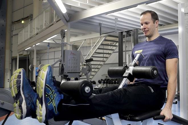 Tero Pitkämäen harjoittelussa suurin muutos on, että nyt on ollut joka viikko hieroja-fysioterapeuttikäynti Pentti Niemen luona. Lihashuoltoa on lisätty yli kaksinkertaisesti. Myös voimaa on riittävästi. KUVA: HEIKKI HAKANEN
