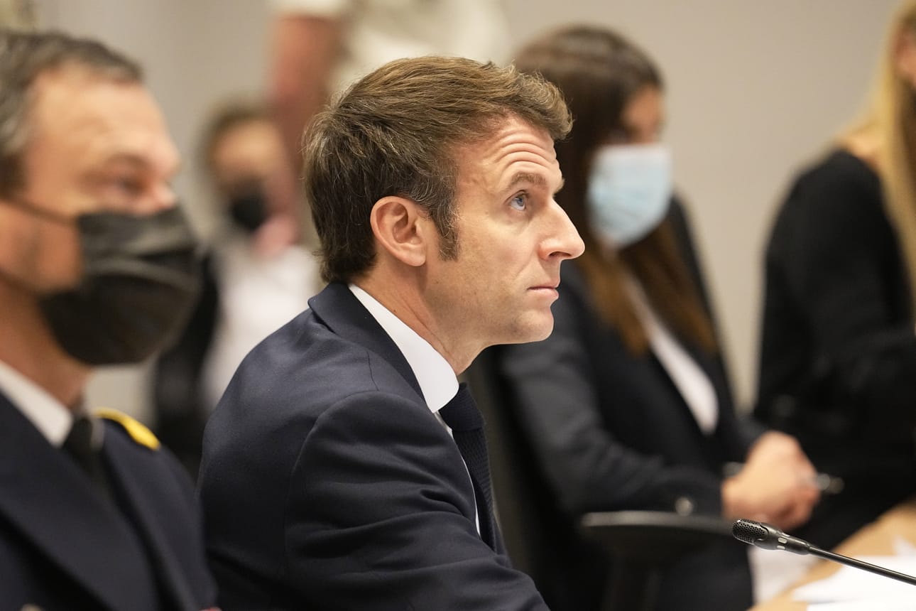 Ranskan presidentti Emmanuel Macron on ollut yhteydessä Venäjän presidentti Vladimir Putinin kanssa. Arkistokuva.