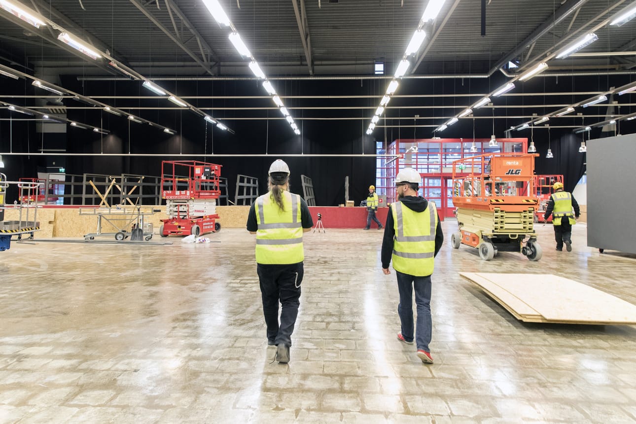 Club Teatrian promoottori Marco Järvenpää ja tuottaja Jani Suopanki