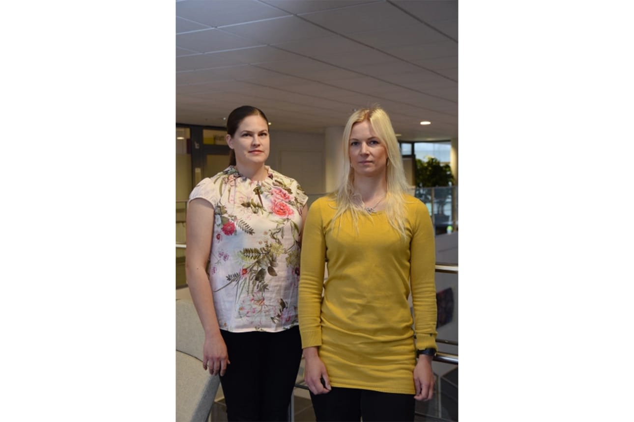 Outi Hakala ja Susanna Kujala