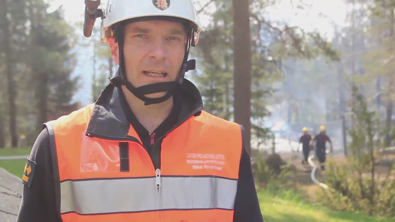 Ounasvaaran hiihtoseuran vanhan tanssilavan tulipalo