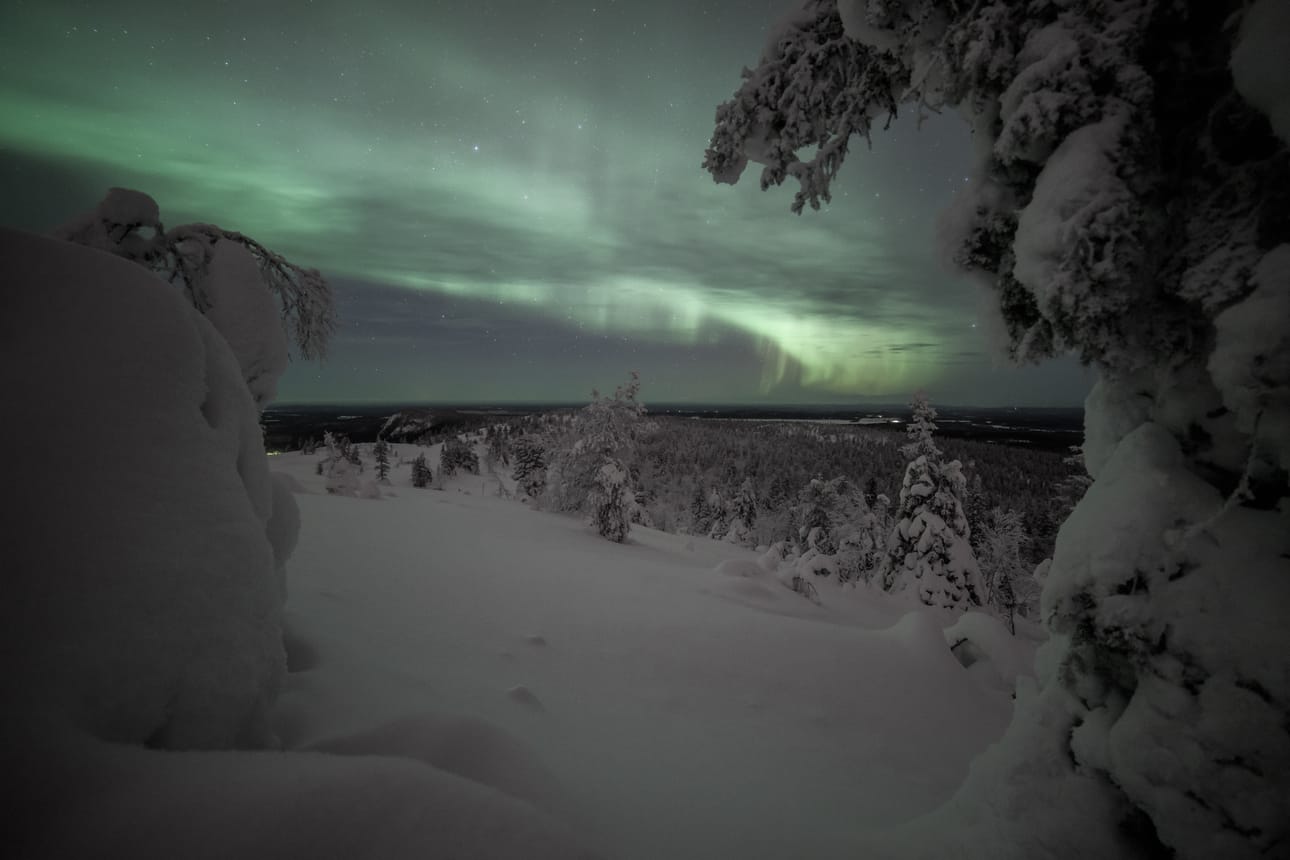 Lumisten vaarojen kulkijan on oltava aina varovainen. Lumivyöryn riski on todellinen.