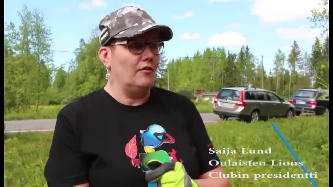 Oulaisten Lions Clubin jäsenille ympäristöpalkinto