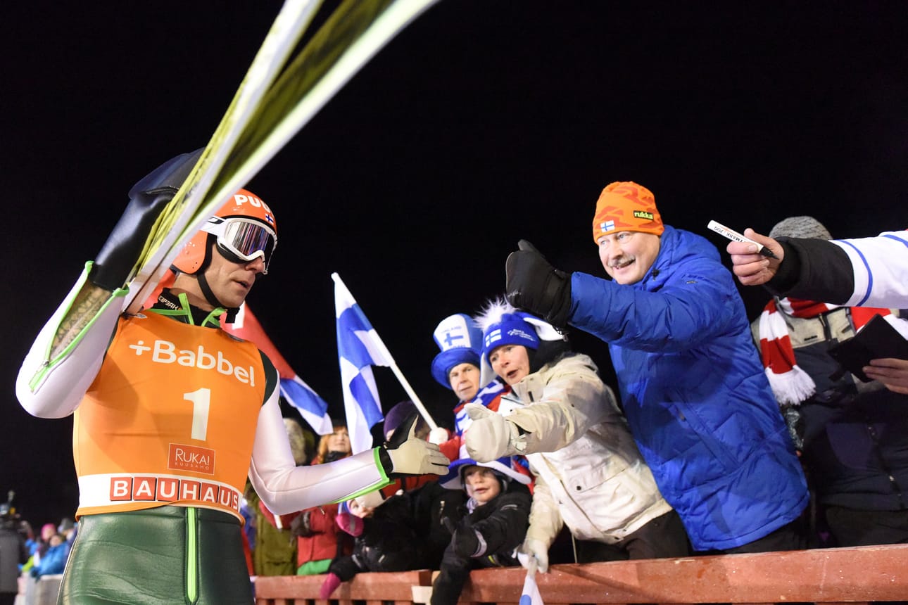 Janne Ahonen lähtee jo seitsemänsiin olympialaisiinsa.