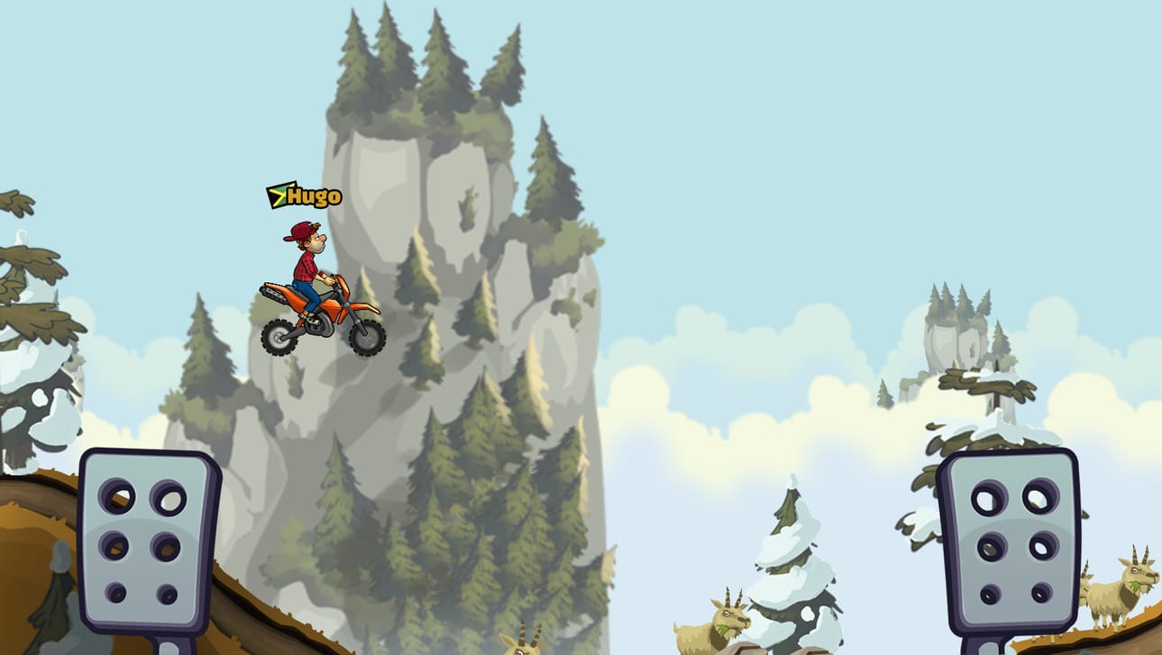 Fingersoftin Hill Climb Racing 2 -peli julkaistiin viime vuoden lopulla