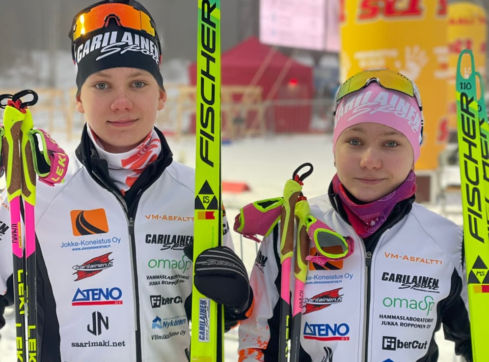 Ilmari ja Minttu Saari.