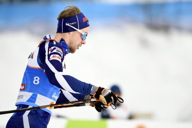 Joni Mäki oli Drammenin sprintissä välierässään viides. Kuva: Vesa Moilanen / Lehtikuva