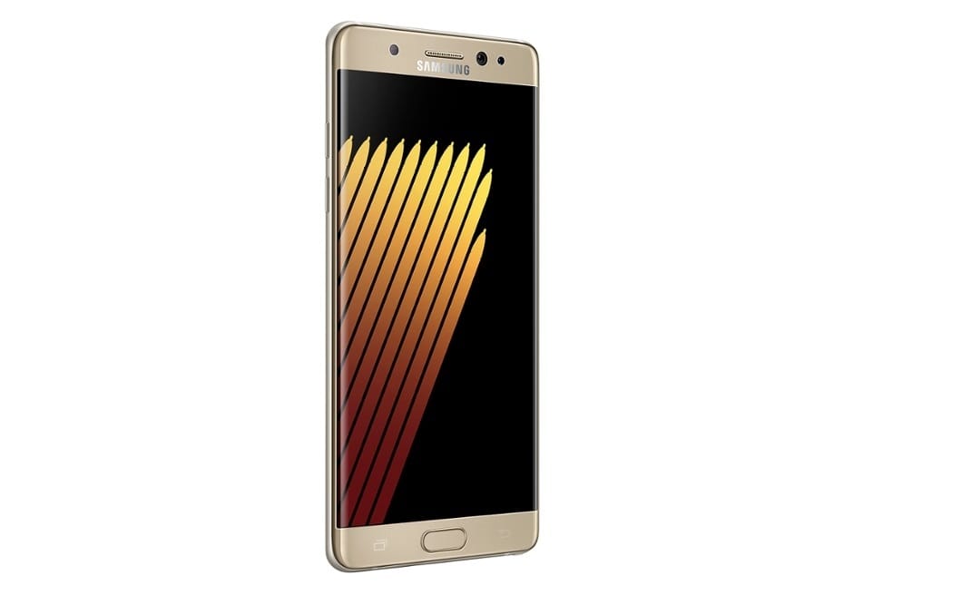 Samsung Galaxy Note 7.