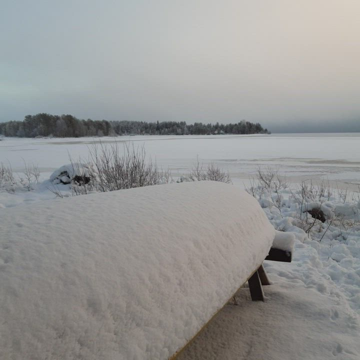Pakkasaamu Kitkalla.